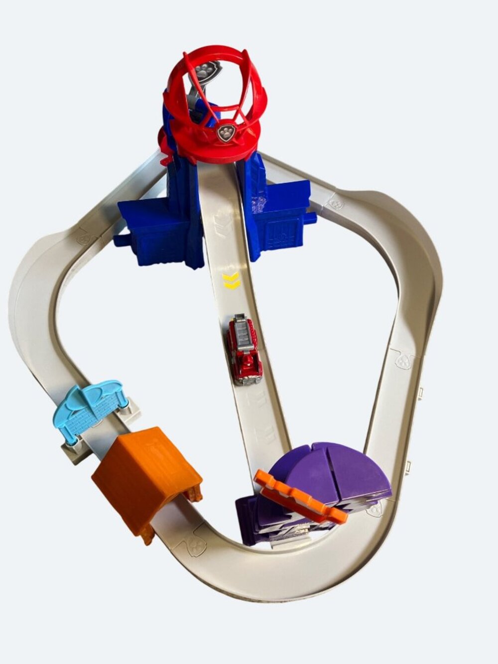PAW Patrol True Metal Total City Rescue Movie Track Set with  Marshall Vehicle